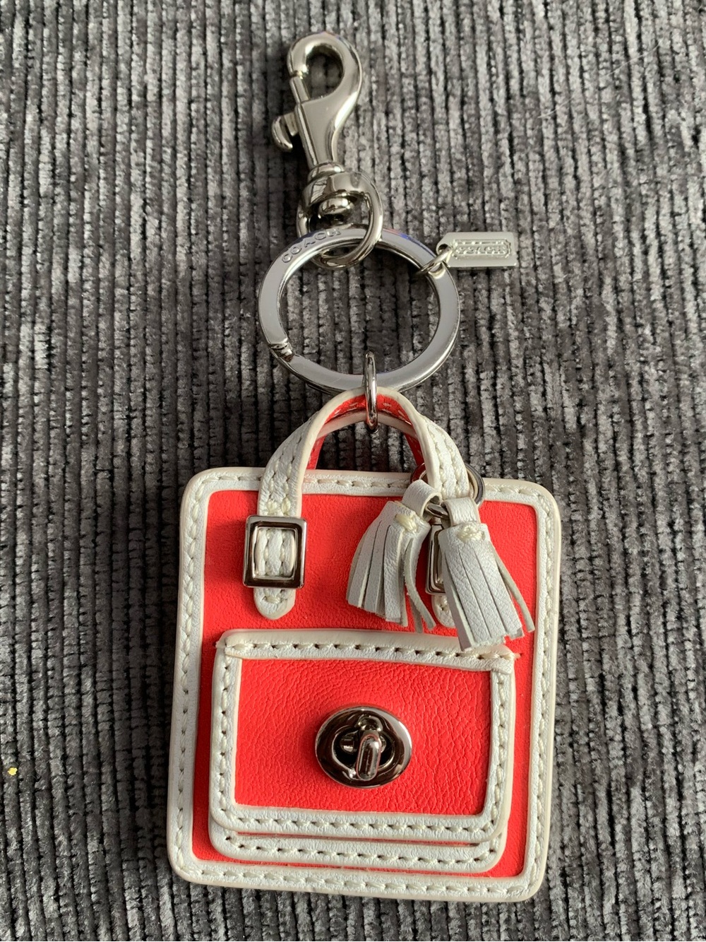 Rare Coach Legacy Mini Turnlock Handbag Charm